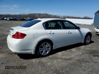 2011 Infiniti G25 Sedan x with VIN JN1DV6AR4BM450414, listed as a Copart auction lot 51837895 with 136,019 mi miles and Non Repairable. Bid and sale history available at carsss.com. Image 3.