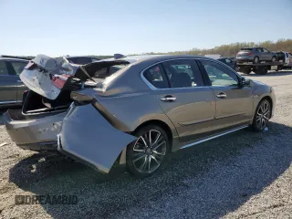 2019 Acura RLX Hybrid Advance Pkg with VIN JH4KC2F98KC000152, listed as a Copart auction lot 50543715 with 55,179 mi miles and Salvage Title. Bid and sale history available at carsss.com. Image 3.