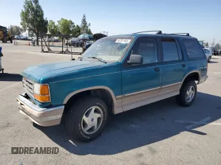 1994 Ford Explorer Eddie Bauer z VIN 1FMDU32X9RUB82820, wystawiony jako Copart lot #64381565 z przebiegiem 88 664 mil mil oraz Szkoda całkowita • Salvage title. Historia ofert i sprzedaży dostępna na DreamBid. Obrazek 1.