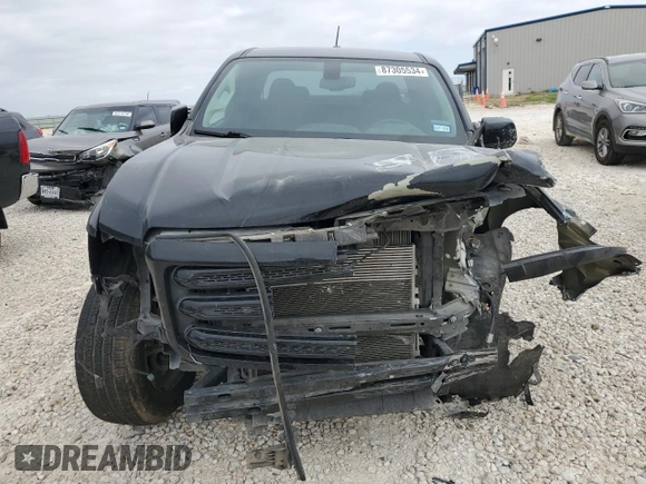 2020 GMC Canyon 2WD SLE with VIN 1GTH5CEA9L1137590, listed as a Copart auction lot 87305534 with 0 mi miles and Salvage Title. Bid and sale history available at carsss.com. Image 5.