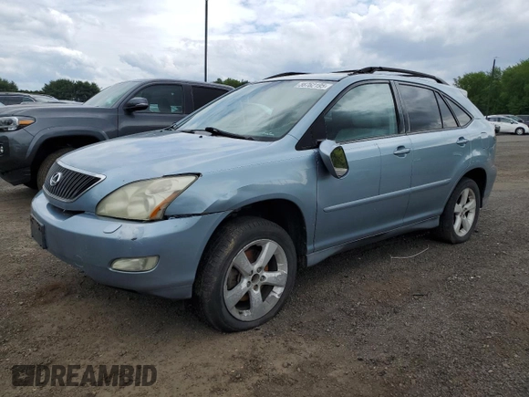 2004 Lexus RX 330 with VIN 2T2HA31U94C015347, listed as a Copart auction lot 56762195 with 185,341 mi miles and Clean Title. Bid and sale history available at DreamBid. Image 1.