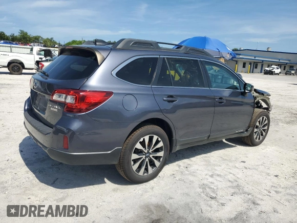 2017 Subaru Outback Limited z VIN 4S4BSAKC9H3266333, wystawiony jako Copart lot #63761005 z przebiegiem 83 461 mil mil oraz Szkoda całkowita • Salvage title. Historia ofert i sprzedaży dostępna na DreamBid. Obrazek 3.