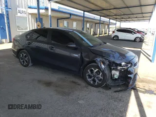 2021 Kia Forte LXS with VIN 3KPF24ADXME279287, listed as a Copart auction lot 58619325 with 83,255 mi miles and Salvage title. Bid and sale history available at DreamBid. Image 4.