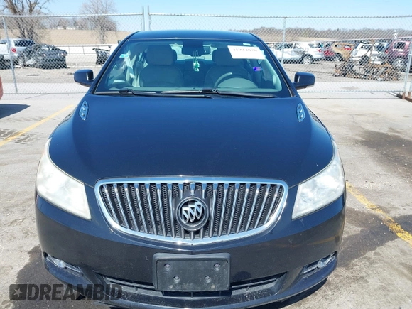 2013 Buick LaCrosse Leather with VIN 1G4GC5ER4DF256294, listed as a IAAI auction lot 41924078 with 158,402 mi miles. Bid and sale history available at carsss.com. Image 12.