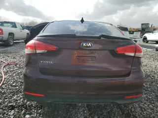 2017 Kia Forte LX with VIN 3KPFK4A70HE081673, listed as a Copart auction lot 88950605 with 0 mi miles and Salvage Title. Bid and sale history available at carsss.com. Image 6.