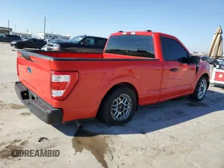 2023 Ford F-150 XL with VIN 1FTMF1C59PKE73620, listed as a Copart auction lot 88289545 with 10,935 mi miles and Salvage Title. Bid and sale history available at carsss.com. Image 3.