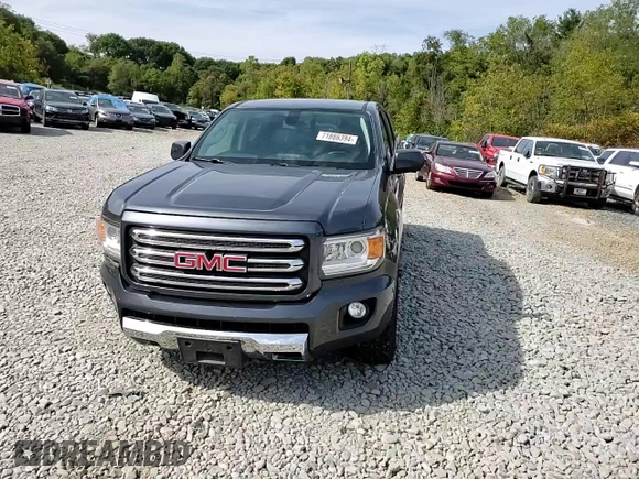 2016 GMC Canyon 4WD SLE with VIN 1GTG6CE3XG1325826, listed as a Copart auction lot 71886394 with 160,658 mi miles and Salvage Title. Bid and sale history available at carsss.com. Image 11.