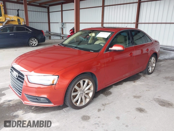 2013 Audi A4 Premium Plus z VIN WAUFFAFL1DA096394, wystawiony jako IAAI lot #42235725 z przebiegiem 87 369 mil mil oraz . Historia ofert i sprzedaży dostępna na DreamBid. Obrazek 18.
