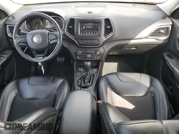 2019 Jeep Cherokee Latitude Plus with VIN 1C4PJMLB5KD294586, listed as a Copart auction lot 46509555 with 55,779 mi miles and Salvage title. Bid and sale history available at DreamBid. Image 8.
