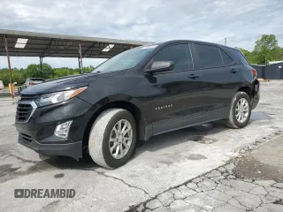 2021 Chevrolet Equinox LS with VIN 2GNAX5EV8M6120649, listed as a Copart auction lot 54083015 with 81,483 mi miles and Salvage title. Bid and sale history available at DreamBid. Image 1.