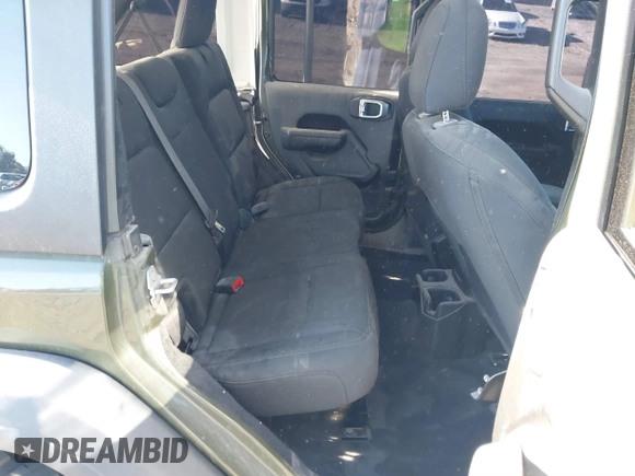 2022 Jeep Wrangler Unlimited High Tide with VIN 1C4HJXDG5NW113205, listed as a IAAI auction lot 41488724 with 30,446 mi miles and . Bid and sale history available at DreamBid. Image 8.