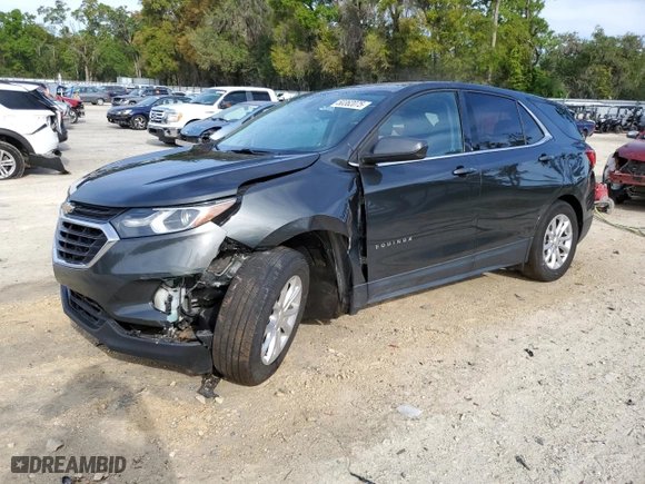 2020 Chevrolet Equinox LT with VIN 3GNAXKEV8LS515364, listed as a Copart auction lot 50362075 with 101,077 mi miles and Non Repairable. Bid and sale history available at carsss.com. Image 1.