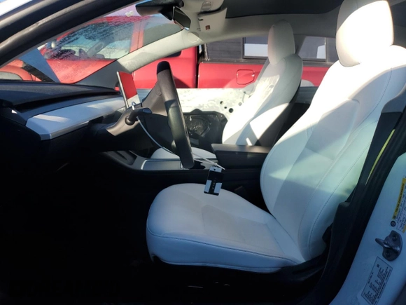 2022 Tesla Model 3 Long Range with VIN 5YJ3E1EB1NF120607, listed as a Copart auction lot 46216825 with 22,850 mi miles and Non Repairable. Bid and sale history available at carsss.com. Image 7.