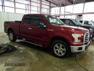 2015 Ford F-150 XLT with VIN 1FTEX1EP4FFD05892, listed as a Copart auction lot 46614745 with 0 mi miles and Non Repairable. Bid and sale history available at carsss.com. Image 4.