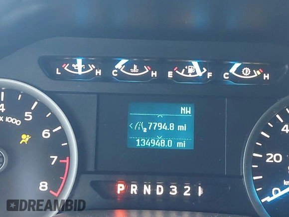 2017 Ford F-150 XL with VIN 1FTEW1C88HKD45868, listed as a IAAI auction lot 42004050 with 134,948 mi miles. Bid and sale history available at carsss.com. Image 15.