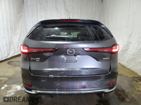 2024 Mazda CX-90 Premium Plus z VIN JM3KKEHD6R1147686, wystawiony jako Copart lot #89326355 z przebiegiem 5 779 mil mil oraz Szkoda całkowita • Salvage title. Historia ofert i sprzedaży dostępna na DreamBid. Obrazek 6.