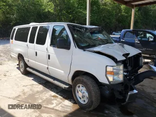 2014 Ford Econoline Passenger XL with VIN 1FBSS3BL5EDA87037, listed as a Copart auction lot 56159675 with Not provided miles and Salvage title. Bid and sale history available at DreamBid. Image 4.