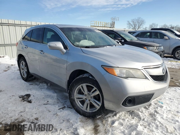 2014 Acura RDX with VIN 5J8TB4H36EL001996, listed as a Copart auction lot 46243585 with 197,943 mi miles and Salvage title. Bid and sale history available at DreamBid. Image 4.