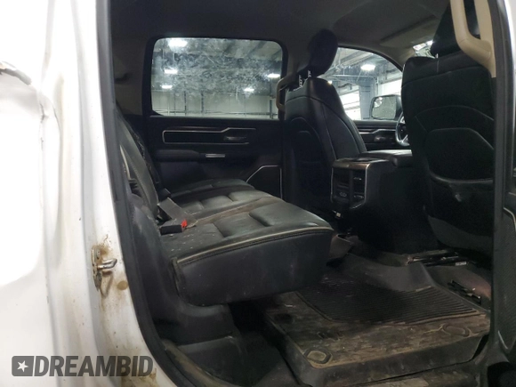 2020 Ram 1500 Laramie with VIN 1C6SRFJM8LN274113, listed as a Copart auction lot 45634455 with 164,629 mi miles and Salvage title. Bid and sale history available at DreamBid. Image 10.