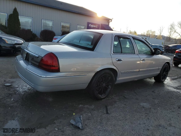 2008 Mercury Grand Marquis LS with VIN 2MEHM75VX8X641673, listed as a Copart auction lot 50157145 with 118,175 mi miles and Non Repairable. Bid and sale history available at carsss.com. Image 3.