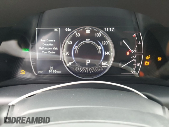 2024 Lexus ES 300h Luxury with VIN 58AEA1C16RU054104, listed as a Copart auction lot 43981705 with 9,196 mi miles and Salvage title. Bid and sale history available at DreamBid. Image 9.