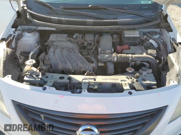2014 Nissan Versa S with VIN 3N1CN7AP7EL859764, listed as a Copart auction lot 83094814 with 160,143 mi miles and Salvage Title. Bid and sale history available at carsss.com. Image 12.