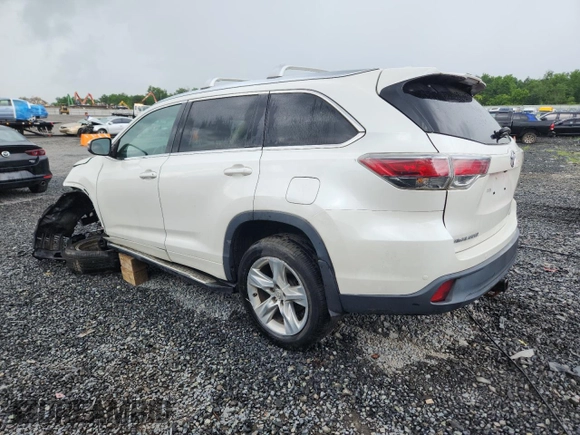 2015 Toyota Highlander Limited с VIN 5TDDKRFH9FS193378, выставлен на аукционе Copart как лот 63219085 с пробегом 111 969 миль миль и Списание • Salvage title. История ставок и продаж доступна на DreamBid. Изображение 2.