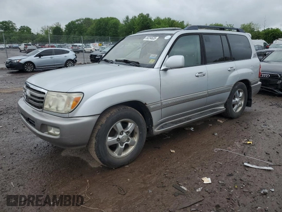2006 Toyota Land Cruiser z VIN JTEHT05J262087016, wystawiony jako Copart lot #56294635 z przebiegiem 221 315 mil mil oraz Tytuł czysty. Historia ofert i sprzedaży dostępna na DreamBid. Obrazek 1.