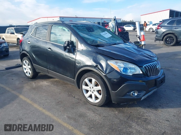 2016 Buick Encore Premium with VIN KL4CJDSB6GB729919, listed as a IAAI auction lot 41634440 with 119,237 mi miles. Bid and sale history available at carsss.com. Image 1.