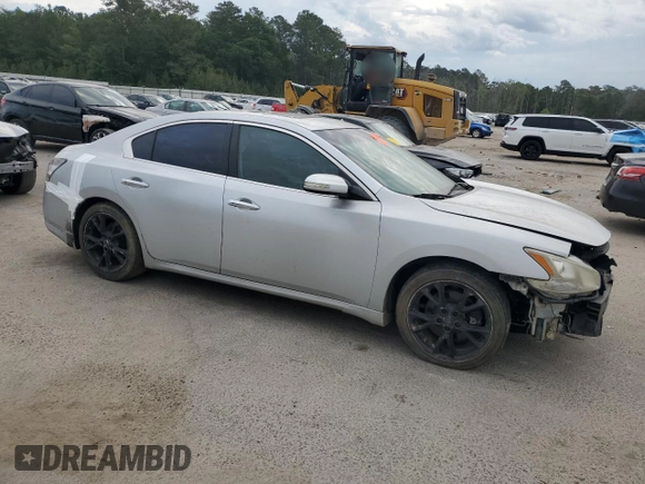 2012 Nissan Maxima SV z VIN 1N4AA5AP4CC858624, wystawiony jako Copart lot #54853025 z przebiegiem 155 708 mil mil oraz Szkoda całkowita • Salvage title. Historia ofert i sprzedaży dostępna na DreamBid. Obrazek 4.