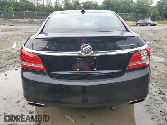 2016 Buick LaCrosse Sport Touring with VIN 1G4G45G35GF233178, listed as a Copart auction lot 59235595 with 130,649 mi miles and Clean title. Bid and sale history available at DreamBid. Image 6.