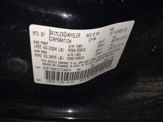 2005 Chrysler PT Cruiser Limited z VIN 3C8FY68B15T536816, wystawiony jako IAAI lot #42609232 z przebiegiem 200 227 mil mil oraz . Historia ofert i sprzedaży dostępna na DreamBid. Obrazek 9.