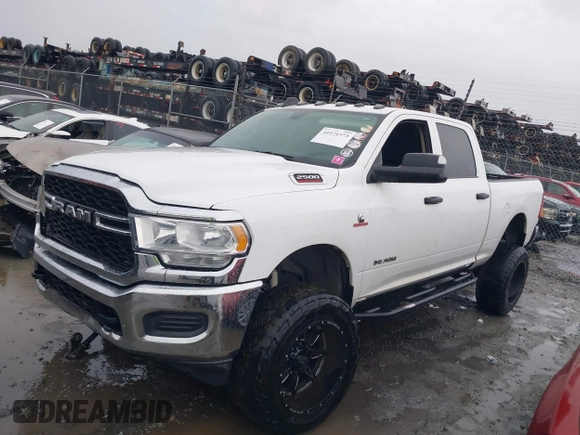 2020 Ram 2500 Tradesman with VIN 3C6UR5CL0LG280648, listed as a IAAI auction lot 41571573 with 90,543 mi miles. Bid and sale history available at carsss.com. Image 14.