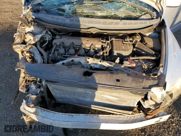 2010 Honda Civic Cpe LX with VIN 2HGFG1B63AH514226, listed as a Copart auction lot 84969424 with 115,520 mi miles and Salvage Title. Bid and sale history available at carsss.com. Image 11.