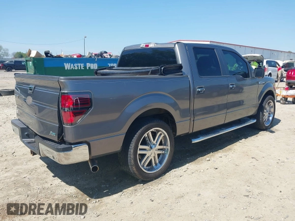 2010 Ford F-150 XL with VIN 1FTFW1CV0AFB68340, listed as a IAAI auction lot 41983383 with 237,566 mi miles. Bid and sale history available at carsss.com. Image 4.
