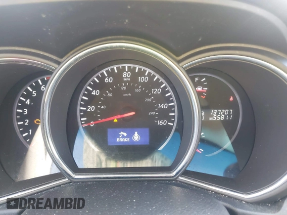 2013 Nissan Murano SV with VIN JN8AZ1MW1DW319025, listed as a IAAI auction lot 41619136 with 137,207 mi miles. Bid and sale history available at carsss.com. Image 7.