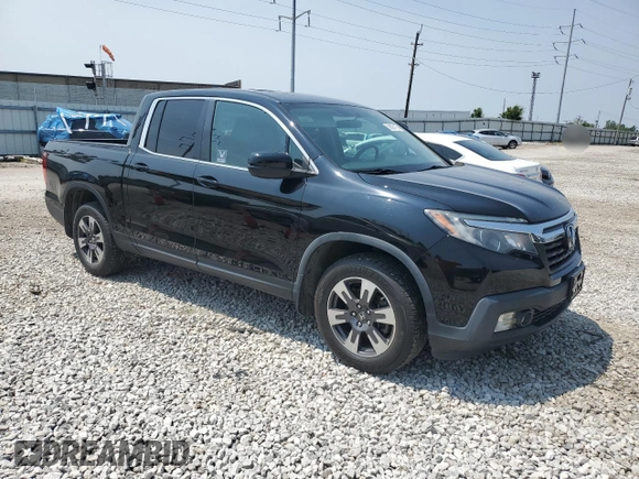 2019 Honda Ridgeline RTL with VIN 5FPYK3F51KB021226, listed as a Copart auction lot 59505175 with 79,010 mi miles and Salvage title. Bid and sale history available at DreamBid. Image 4.