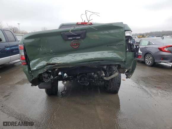 2024 Nissan Frontier PRO-4X with VIN 1N6ED1EK4RN627856, listed as a Copart auction lot 85298924 with 7,308 mi miles and Salvage Title. Bid and sale history available at carsss.com. Image 6.