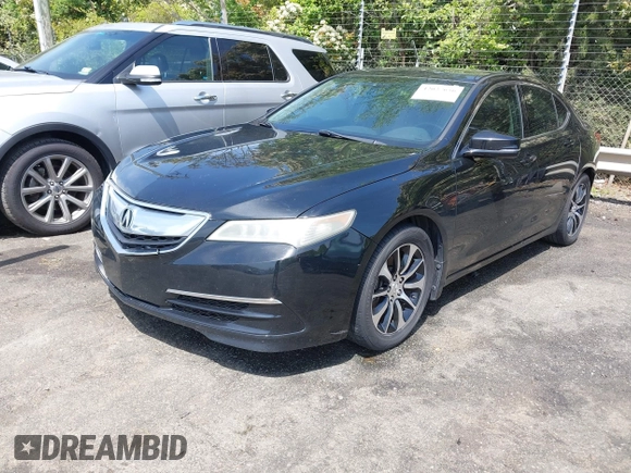 2015 Acura TLX Tech with VIN 19UUB1F57FA005463, listed as a IAAI auction lot 42027656 with 171,708 mi miles. Bid and sale history available at carsss.com. Image 17.