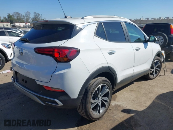 2023 Buick Encore GX Select with VIN KL4MMDS22PB084486, listed as a IAAI auction lot 41668381 with 14,814 mi miles and . Bid and sale history available at DreamBid. Image 4.