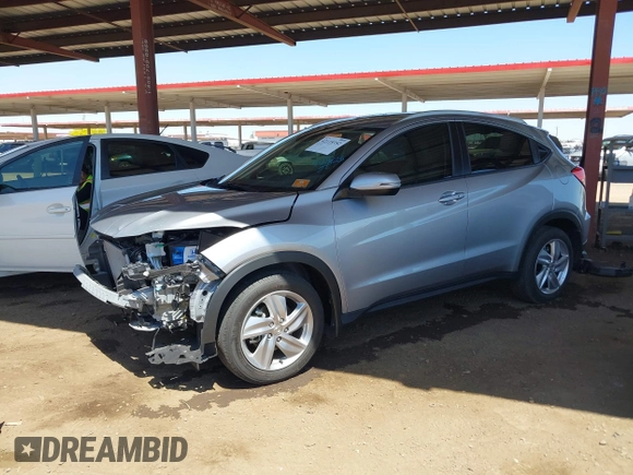 2020 Honda HR-V EX with VIN 3CZRU6H5XLM702563, listed as a IAAI auction lot 42119352 with 11,549 mi miles. Bid and sale history available at carsss.com. Image 2.