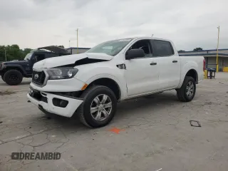 2019 Ford Ranger XL with VIN 1FTER4EHXKLA56725, listed as a Copart auction lot 57287385 with 73,412 mi miles and Salvage title. Bid and sale history available at DreamBid. Image 1.