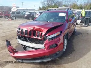 2014 Jeep Cherokee Latitude with VIN 1C4PJLCB1EW208600, listed as a IAAI auction lot 41732264 with 84,718 mi miles. Bid and sale history available at carsss.com. Image 17.