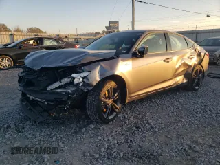 2024 Acura Integra w/A-Spec Technology Package with VIN 19UDE4H65RA026718, listed as a Copart auction lot 41531025 with 5,077 mi miles and Salvage Title. Bid and sale history available at carsss.com. Image 1.