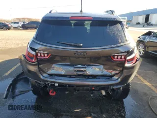 2018 Jeep Compass Trailhawk with VIN 3C4NJDDB4JT192663, listed as a Copart auction lot 79202704 with 73,665 mi miles and Salvage title. Bid and sale history available at DreamBid. Image 6.