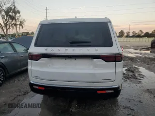 2023 Jeep Wagoneer Series III z VIN 1C4SJVDP4PS509680, wystawiony jako Copart lot #74376284 z przebiegiem Nie podano mil oraz Szkoda całkowita • Salvage title. Historia ofert i sprzedaży dostępna na DreamBid. Obrazek 6.