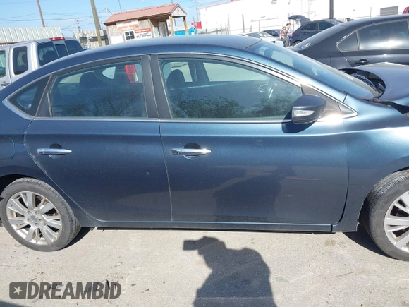 2013 Nissan Sentra SV with VIN 3N1AB7AP7DL621797, listed as a IAAI auction lot 41825503 with 152,558 mi miles. Bid and sale history available at carsss.com. Image 13.