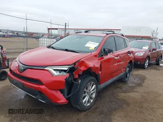 2017 Toyota RAV4 Limited with VIN 2T3YFREVXHW395998, listed as a IAAI auction lot 41579053 with 99,858 mi miles. Bid and sale history available at carsss.com. Image 6.