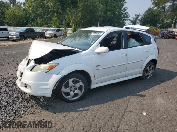 2006 Pontiac Vibe with VIN 5Y2SL65826Z432790, listed as a Copart auction lot 65681574 with 0 mi miles and Salvage Title. Bid and sale history available at carsss.com. Image 1.