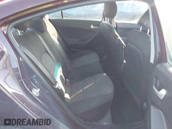 2018 Kia Forte LX with VIN 3KPFK4A72JE206565, listed as a IAAI auction lot 41639846 with 98,429 mi miles. Bid and sale history available at carsss.com. Image 8.